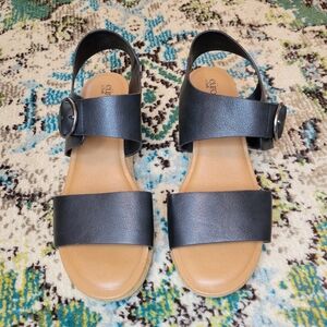 Eurosoft Finnly‎ Wedge Strappy Sandal, Size Womens 11M